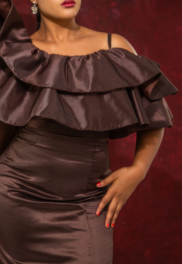 Double Flare Long Dress - Image 3