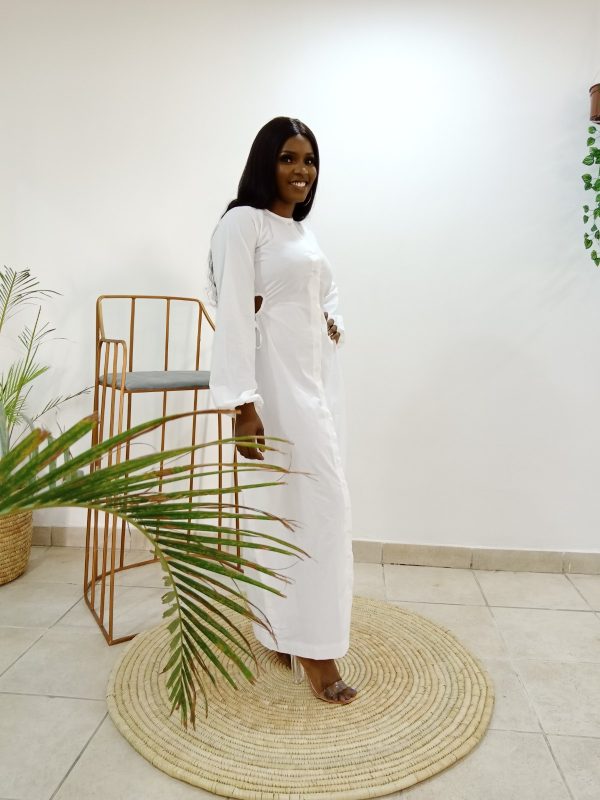 Side Cut Shirt Dress - Image 2