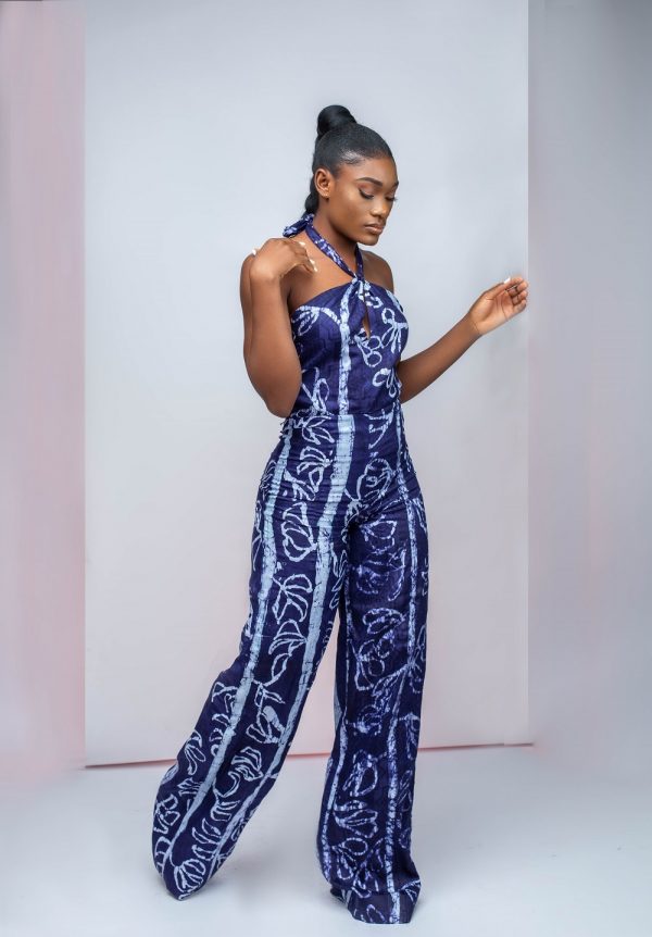 Twist Adire Jumpsuit
