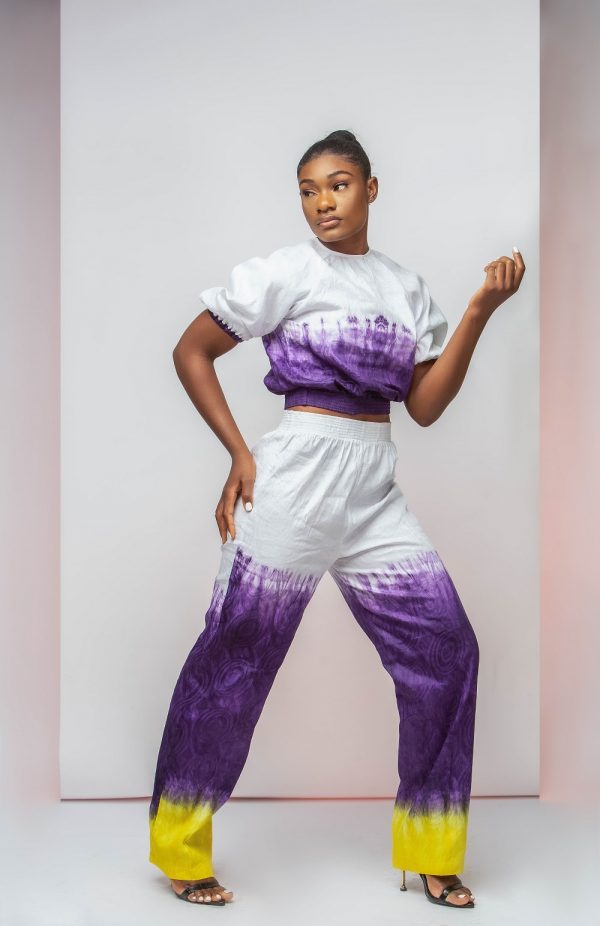 Tie & Dye Crop Set - Image 3