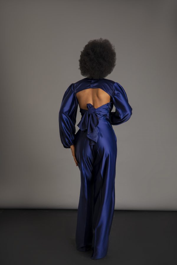 Opened Back Jumpsuit - Image 2