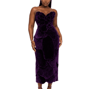 Petals Cut-Out Dress (Midi)